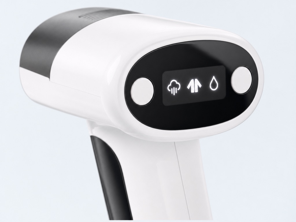 Dr.Flash Vacuum Steamer 2.0 — clean studio product shot